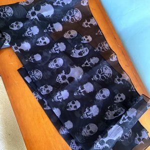 NWOT! Harry Potter Death Eater Masks Scarf/Shawl